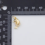18K Gold PVD Dolphin charm - Tarnish Resistant