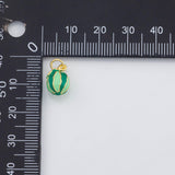 18K Gold PVD Watermelon fruit charm - Tarnish Resistant