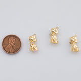 18K Gold PVD Dog charm - Tarnish Resistant