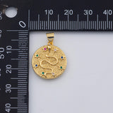 18K Gold PVD Snake charm - Tarnish Resistant