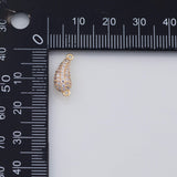 18K Gold PVD Freem connector charm - Tarnish Resistant