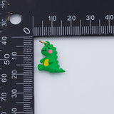18K Gold PVD Dinosaur charm - Tarnish Resistant