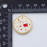18K Gold PVD Big Dipper enamel charm - Tarnish Resistant