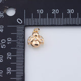 18K Gold pvd Bee charm - Tarnish Resistant