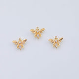 18K Gold PVD Bee charm - Tarnish Resistant