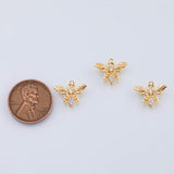 18K Gold PVD Bee charm - Tarnish Resistant