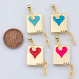 18K Gold PVD Mama charm - Tarnish Resistant