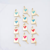 18K Gold pvd Mama charm - Tarnish Resistant