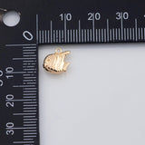 18K Gold PVD Angel Fish charm - Tarnish Resistant