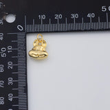 18K Gold PVD Rabbit chocolate bunny easter charm - Tarnish Resistant