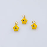 18K Gold PVD Star charm - Tarnish Resistant