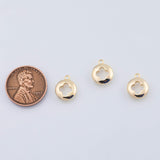 18K Gold PVD Clover charm - Tarnish Resistant