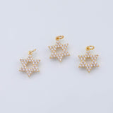 18K Gold PVD Star of David charm - Tarnish Resistant
