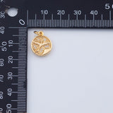 18K Gold PVD Flying Bird charm - Tarnish Resistant