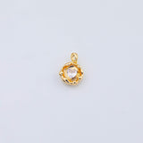 18K Gold PVD Heart charm - Tarnish Resistant