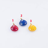 18K Gold PVD Colorful sea shell charm - Tarnish Resistant