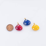 18K Gold PVD Colorful sea shell charm - Tarnish Resistant