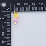 18K Gold PVD Icecream ice cream bar charm - Tarnish Resistant