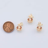 18K Gold PVD Pomegranate charm fruit charms - Tarnish Resistant