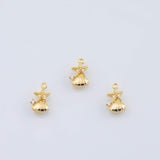18K Gold PVD Starfish sea shell charm - Tarnish Resistant