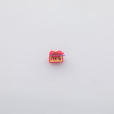 Enamel Casino Slot Machine Charm 18K Gold PVD Ion Plated Tarnish Resistant