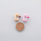Kitchen Mixer Enamel Charm 18K Gold PVD Ion Plated Tarnish Resistant