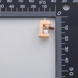 Kitchen Mixer Enamel Charm 18K Gold PVD Ion Plated Tarnish Resistant
