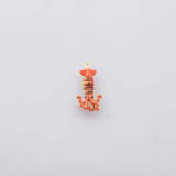 Colorful Squid Enamel Charm 18K Gold PVD Ion Plated Tarnish Resistant