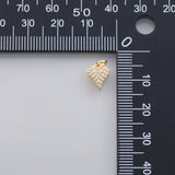 Charm 18K Gold PVD Ion Plated Tarnish Resistant