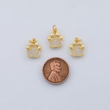 Gold PVD Plated Bear Paw Charm Dog Wolf Bear Paws 10x13mm Animal Pet Charms Silver Charms Bracelet Necklace Pendant