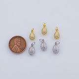 18K Gold PVD Pukka Sea Shell charm - Tarnish Resistant