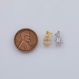18K Gold PVD Girl charm - Tarnish Resistant