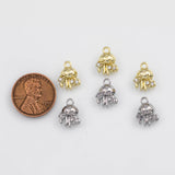18K Gold PVD Octopus Charm - Tarnish Resistant