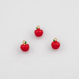 18K Gold PVD Apple fruit Charm - Tarnish Resistant