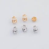 18K Gold PVD 22k bucket charm 8x11mm cleaning maid housekeeping charm pendant charms - Tarnish Resistant