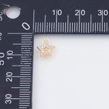 18K Gold PVD Dainty Classic Star charm - Tarnish Resistant