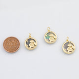 18K Gold PVD Rabbit Bunny charm - Tarnish Resistant