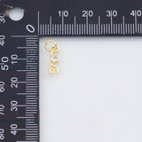 18K Gold PVD Love charm - Tarnish Resistant