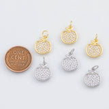 18K Gold PVD Apple fruit charm - Tarnish Resistant