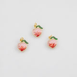 18K Gold PVD Peach Charm 9x12mm s Gold Charms - Tarnish Resistant