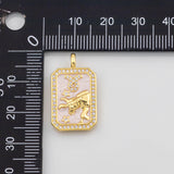 18K Gold PVD Zodiac Signs Horoscope Charms s Gold Charms - Tarnish Resistant