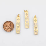 18K Gold PVD Mom mama Charm - Tarnish Resistant
