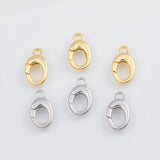 18K Gold pvd Carabiner Lobster Clasp charm - Tarnish Resistant