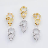18K Gold pvd Lobster Clasp charm - Tarnish Resistant
