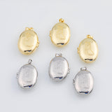 18K Gold PVD Locket Cowboy Boots charm - Tarnish Resistant