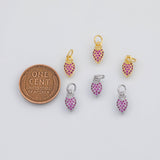 Carrot Charm 18K Gold PVD Ion Plated Tarnish Resistant