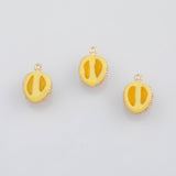 Durian Charm Medium Size 3D Charm Gold PVD Plated Tarnish Resistant