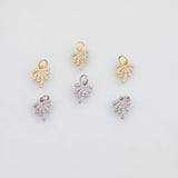 18K Gold PVD Palm Tree Coconut Tree Tropical Charm 11x9mm s Gold Charms - Tarnish Resistant