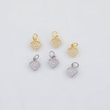 18K Gold PVD Pizza charm - Tarnish Resistant