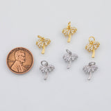 18K Gold PVD Palm tree coconut tree charm - Tarnish Resistant